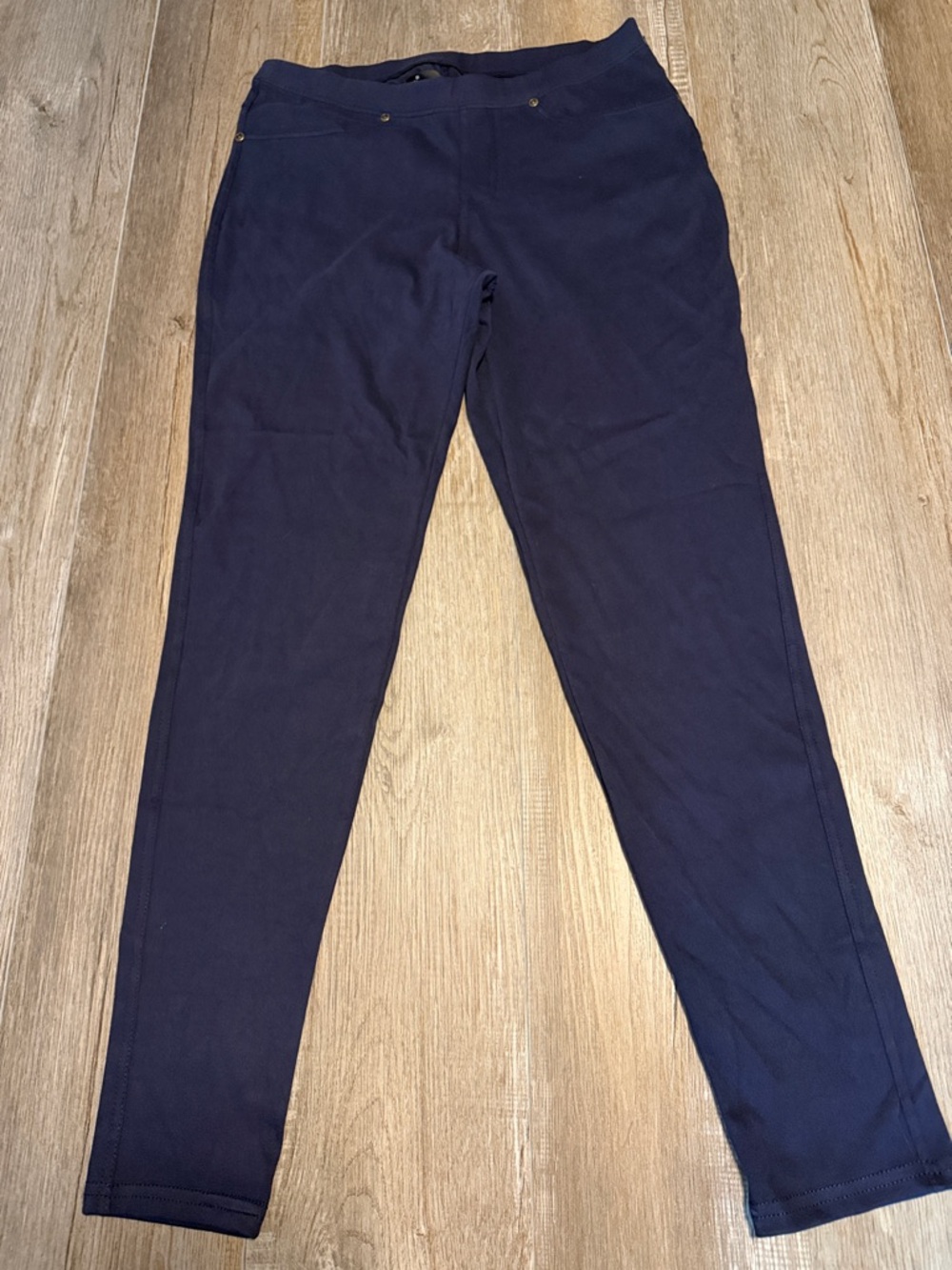 Lildy Dark Navy Ponte Leggings